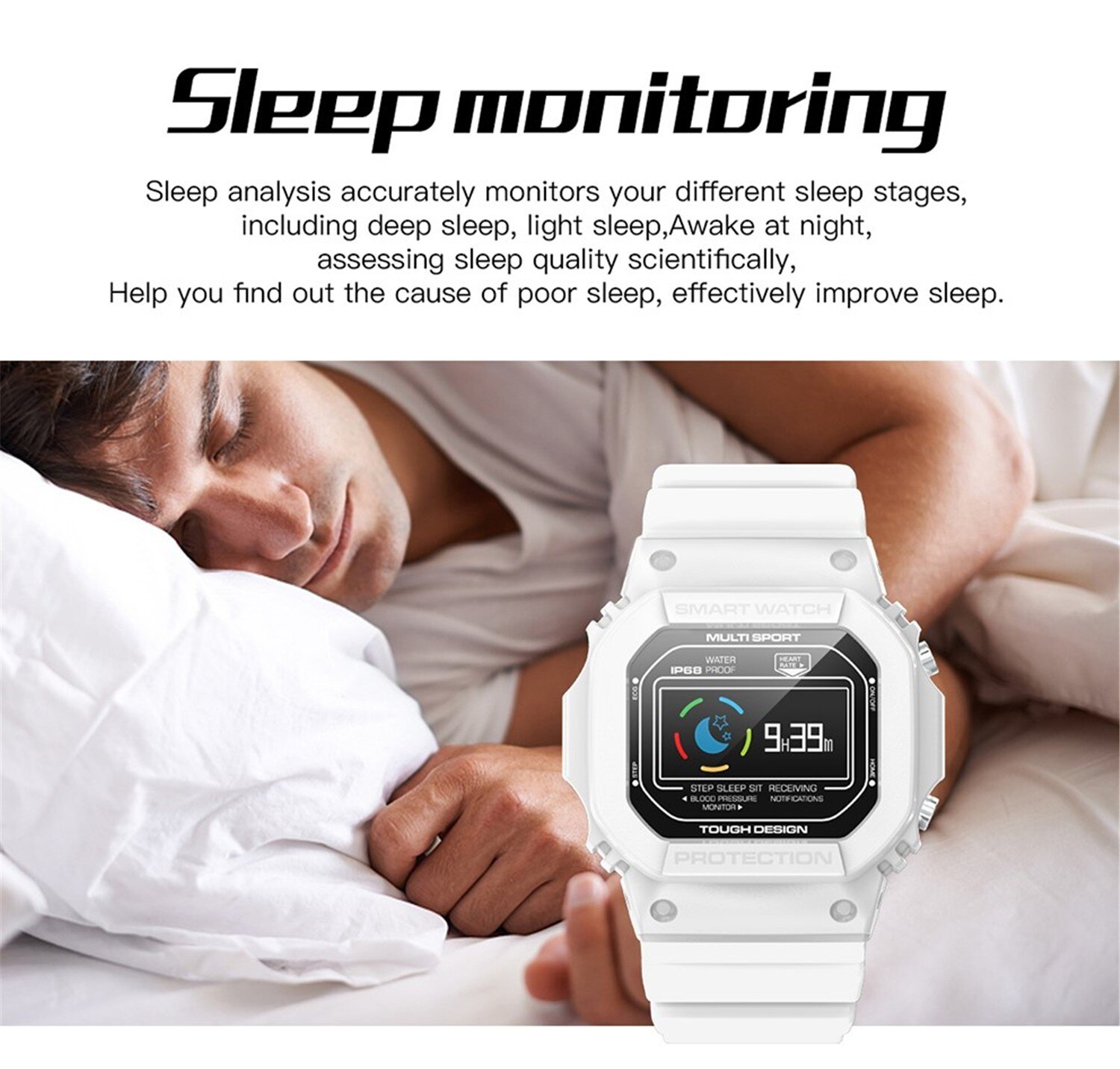 Intelligent Bracelet X12 ECG ECG heart rate blood pressure sleep exercise meter step multifunctional IP68 waterproof b