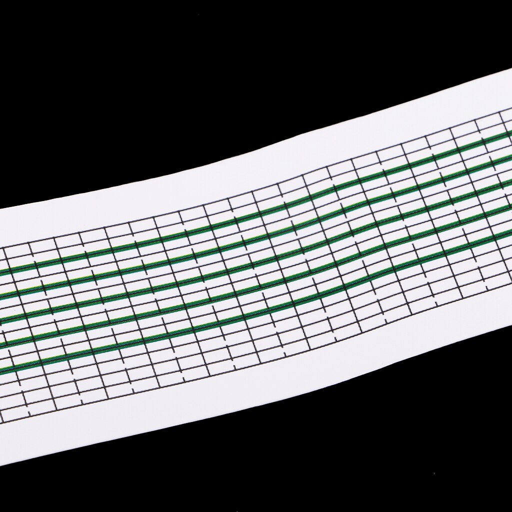 5pcs Blank Strips for 15 Note Hand Crank Music Box Using Punched Paper Strip