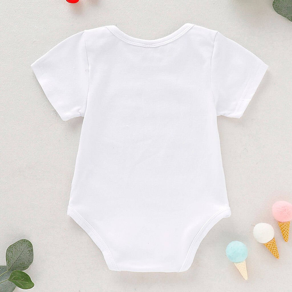 Summer Newborn Infant Baby Boy Girl Letter Taco Mexican Romper Clothes HOOLER