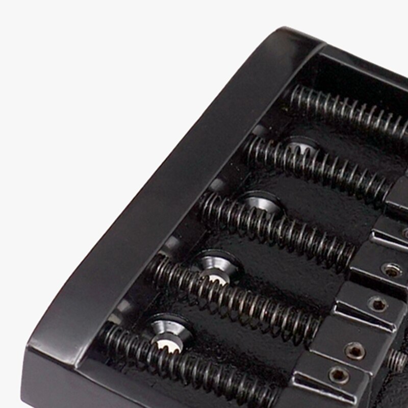 A Set 5 Strings Bass Bridge for Bass Guitar Saddle Guitar Accessories Parts Musical Instrument