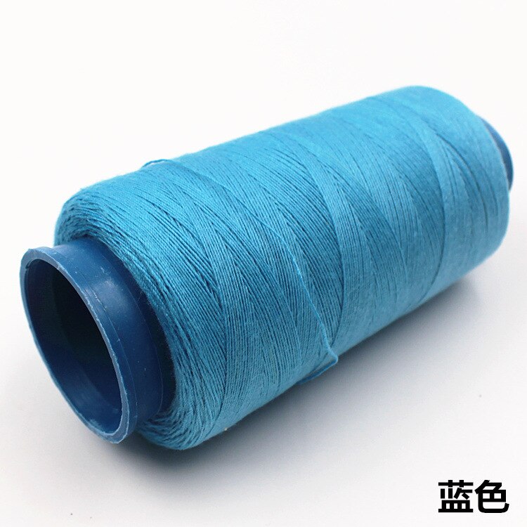 20s/3 Polyester Three Thick Sewing Thread Jeans Thread Hand Stitching Canvas Coarse Cloth Denim Thread Sewing Machine Thread: Light blue