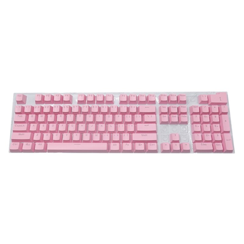 104 Keys Gaming Keycaps Durable ABS Keycap OEM Profile Backlit Key for Mechanical Keyboard MX Switch