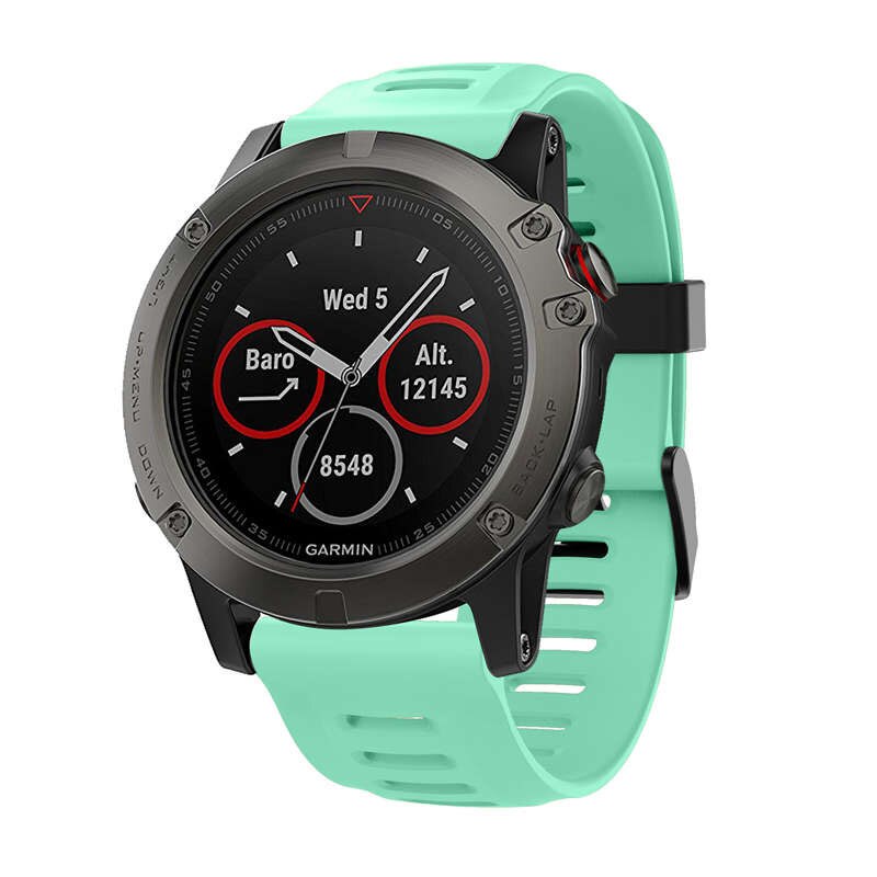 26mm Watch Straps for Garmin Fenix 3/3HR wrist band silicone watchband for Garmin Fenix3 / Fenix 5X Bracelet belt with HD film