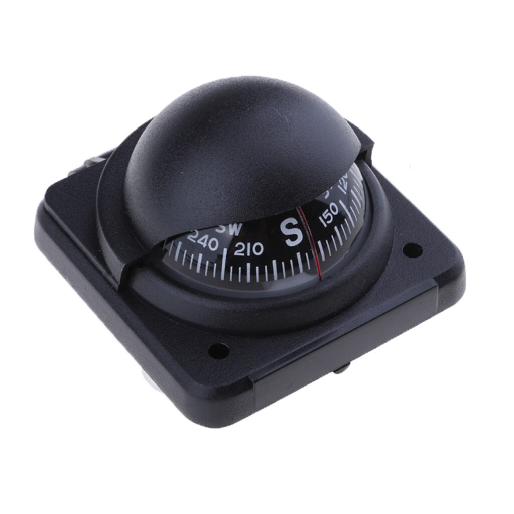 Brand Black Compass Self-suction Mount for Car Boat Navigation Sailing