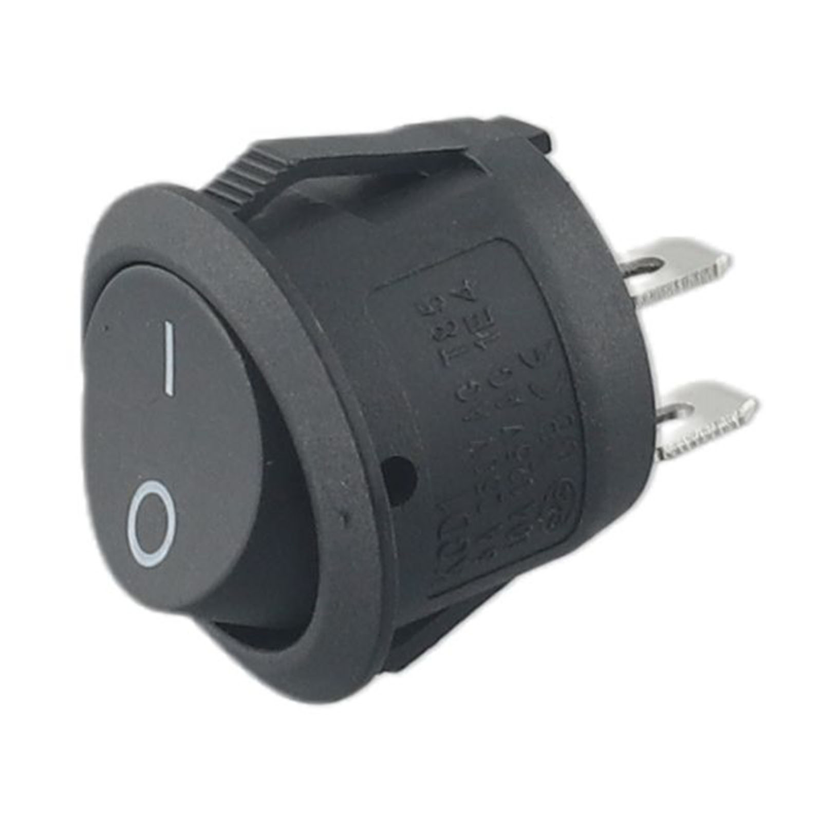 10 Uds. Interruptor basculante redondo de 12V encendido/apagado 2 pines SPST Camper Van caravana autocaravana para coche Auto barco electrodomésticos