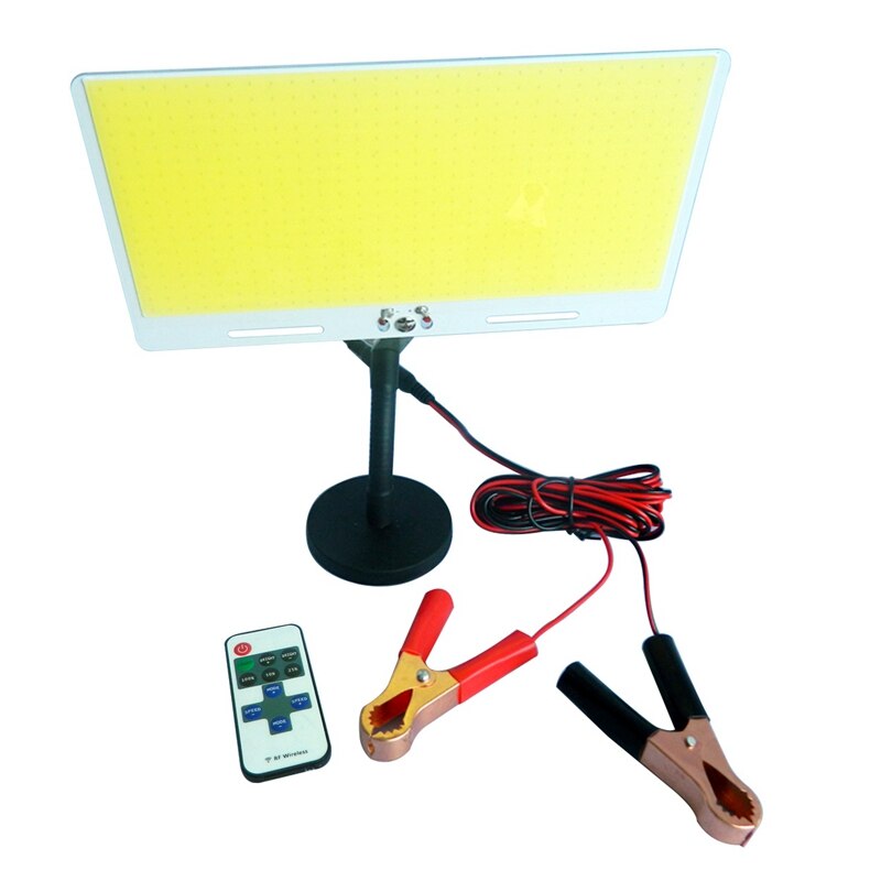 COB LED Panel Light 110W 12V Remote Control Integrated Lamp Source Soft Balanced Outdoor Camping Tent Lighting: Default Title