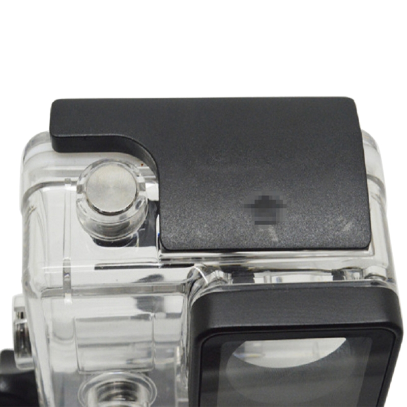 Hebilla de plástico para cámara Go pro Hero 3 + 4, accesorios para Gopro, cierre de Clip para puerta trasera, carcasa impermeable