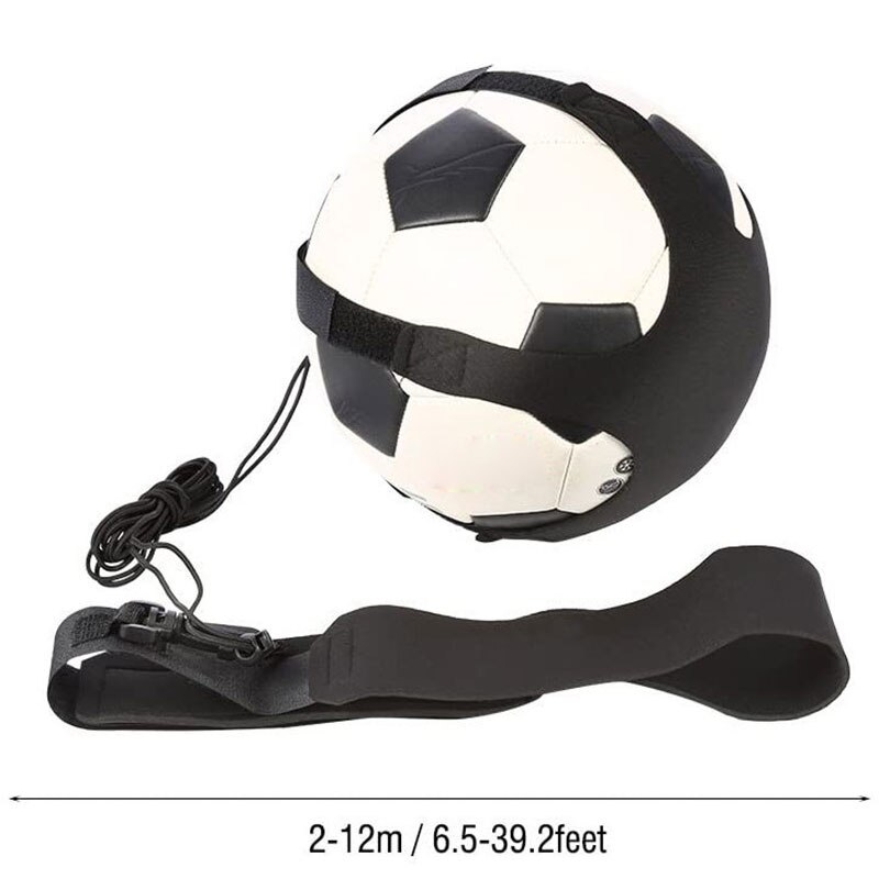 Football training belt, football sports aid equipment 5 adjustable football ball solo kick practice belt 4 fits football ball size e 3