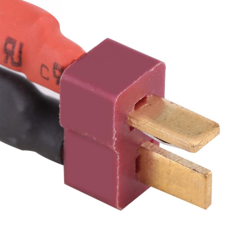Silicone T Maschio a T Femmina Cavo Deans T Spina con JST Spina del Cavo di Alimentazione Filo di 18AWG per il Controllo Remoto aereo Auto Barca
