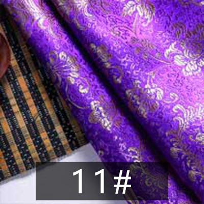 Bruiloft decoratie Wit brokaat stof satijn Jacquard cheongsam stof avondjurk tissue JA27