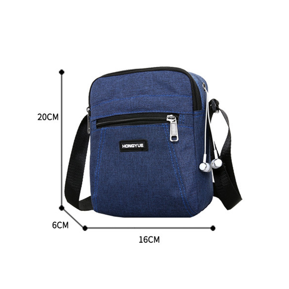 Heren Messenger Bag Crossbody Schoudertassen Reistas Man Portemonnee Kleine Sling Pack Voor Werk Zakelijke Mannen Tas