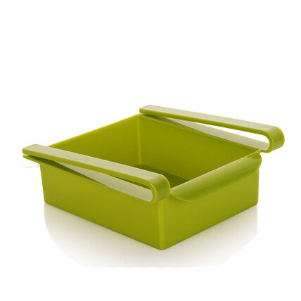 Kitchen Adjustable Stretchable Refrigerator Organizer Drawer Basket Refrigerator Drawers Vegetable Storage Rack Holder J025: color 8