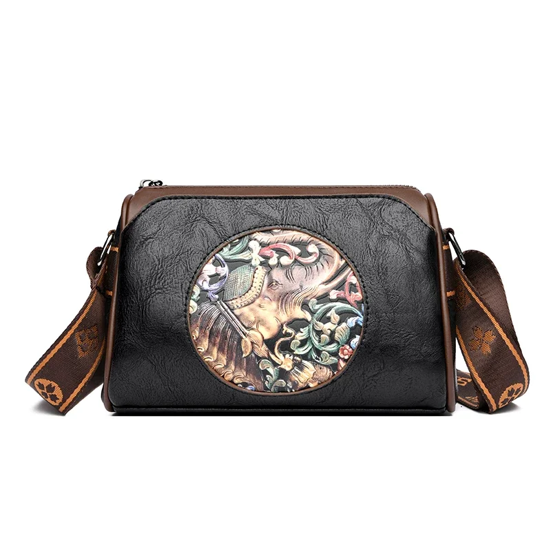 Femmes de en cuir souple sacs à bandoulière de luxe sacs à main de créateur Sac à bandoulière dames Vintage messager déplacements Sac A Main