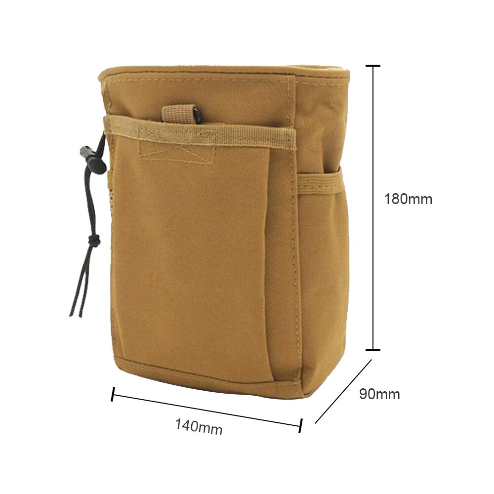 Métal détectant l'or trouve sac pochette de pelle polyvalente pour le détecteur de localisation