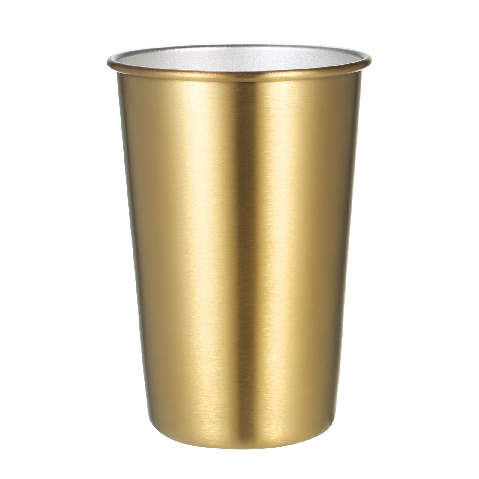 Tasse à café en acier inoxydable de 100ML, pour Bar, fête, en métal coloré, à large bouche, résistante au froid et à la chaleur