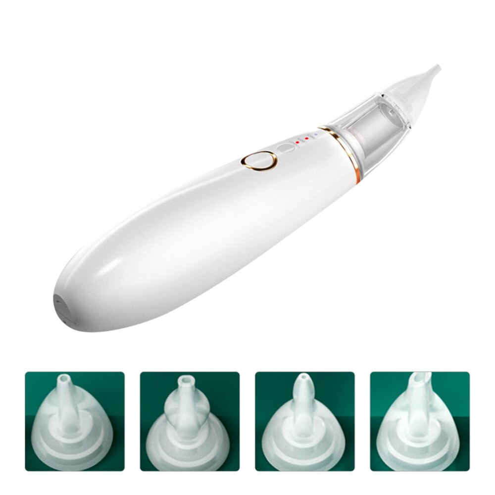 1 conjunto de aspirador nasal bebê elétrico nasal aspirador bebê recém-nascido nariz mais limpo