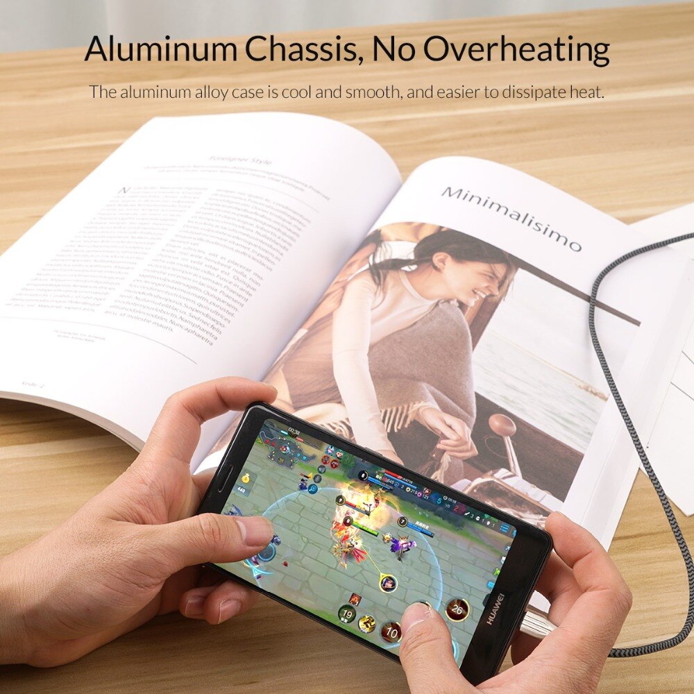 ORICO 2.1A micro Cavo USB Valigia di Disegno Veloce di Ricarica Del Telefono mobile Cavo per Huawei Xiaomi Samsung LG androide Del Telefono mobile