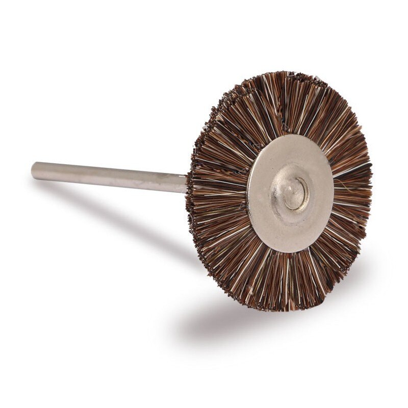 10pcs Dental Polishing Wheel Wool Cloth Cotton Teeth Polisher Prophy Brushes Polishers for low speed straight handpiece 2.35mm