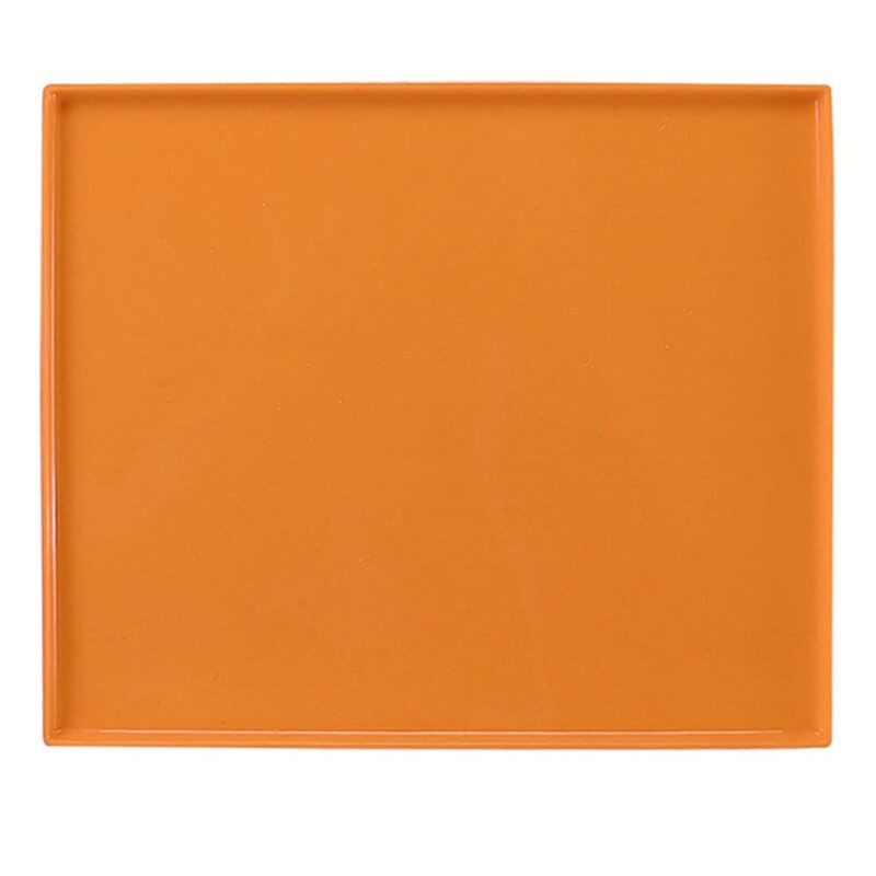 1pc Non-stick Silicone Oven Cake Mat Roll Baking Mat Pads Pad Double Face Rice Cake Roll Swiss Baking Tools: orange