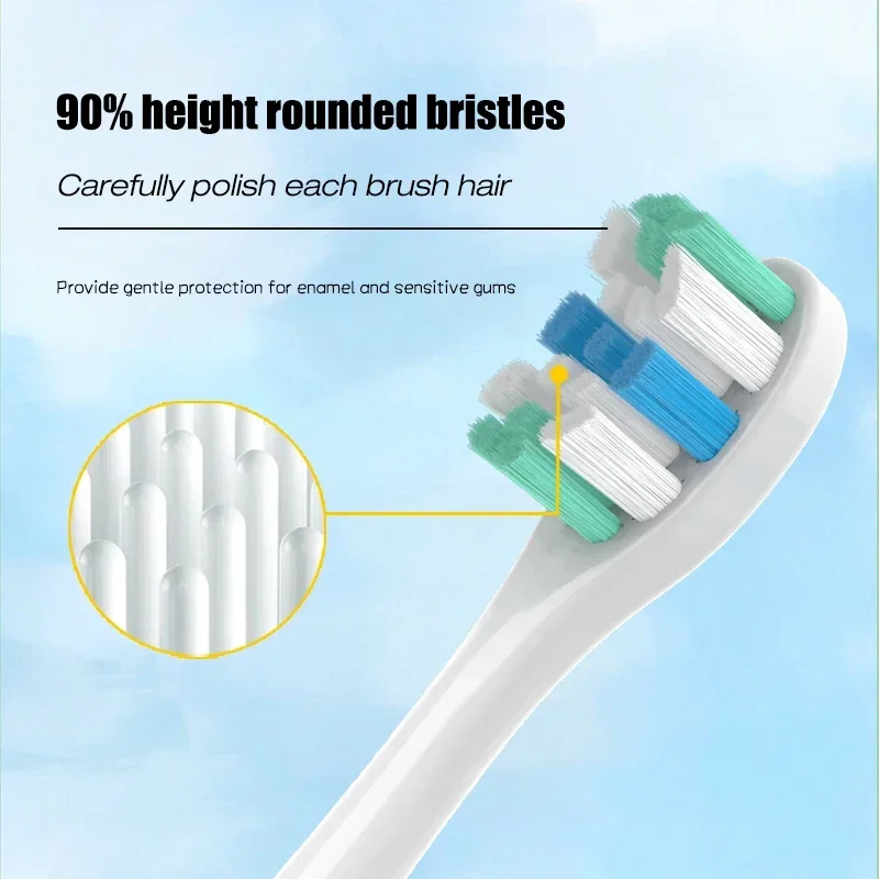 Toothbrushes Head Suitable for All Models of Usmile Brand Electric Toothbrushes Independent Vacuum Packaging