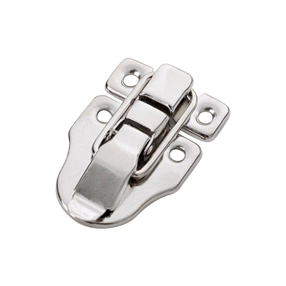 4pcs Lock Toggle Catch Fastener Wooden Box Hardware Metal Hasps Home Closure With Keyhole For Luggage Latch Clasp Multifunction
