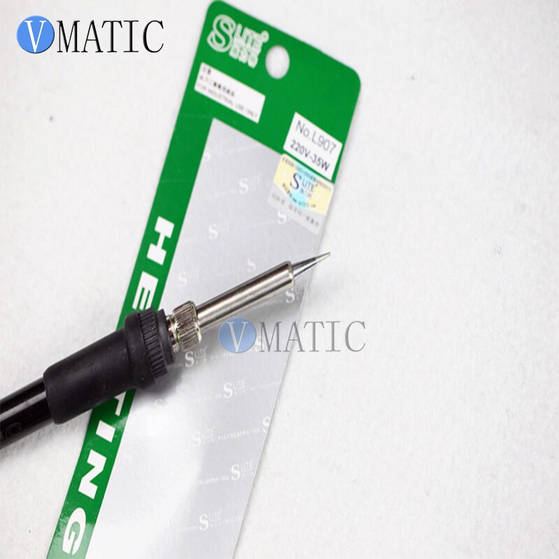 Internal Heating Soldering Iron 907 35W 220V Electronics Solder Tool Pencil Ceramic Heater Long Life Tip