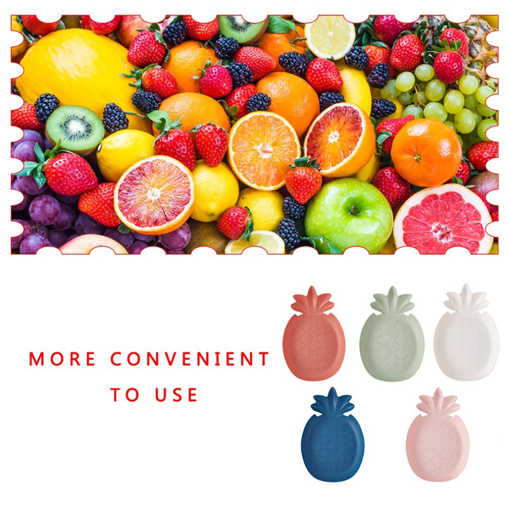 Lui Snack Tray Aardbei Vorm Fruit Lade Snoep Leuke Plaat Snack Schotel Fruit Voedsel Plaat Huishoudelijke Plastic Plaat Voor thuis