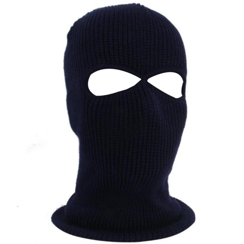 Unisex Face Mask Ski Mask Winter Cap Wool Blends Soft Warm Knitted Cap Multicolor Outdoor Cycling Caps: 13