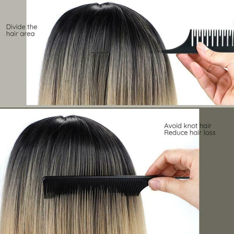 1Pc Hair Combs Hairdressing Tail Comb Anti Static Comb Hair Cutting Comb Set Hair Styling Tools