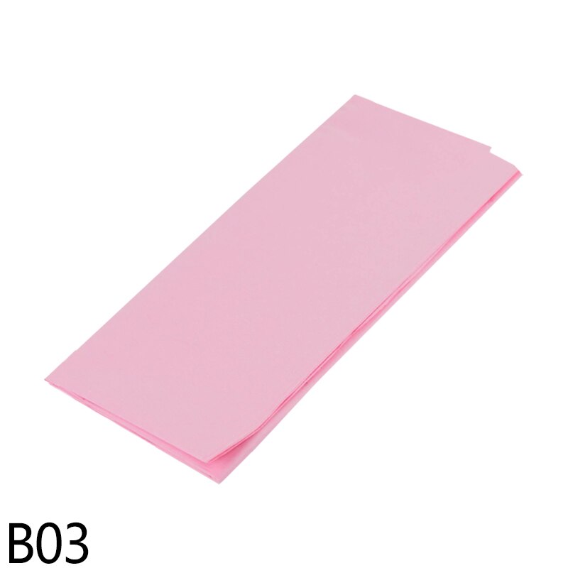 10Pcs 50*60cm Flowers Wrapping Tissue Paper Wine Bouquet Floral Crafts Paper For Wedding Birthday Party Box Packing Decor: B03-pink