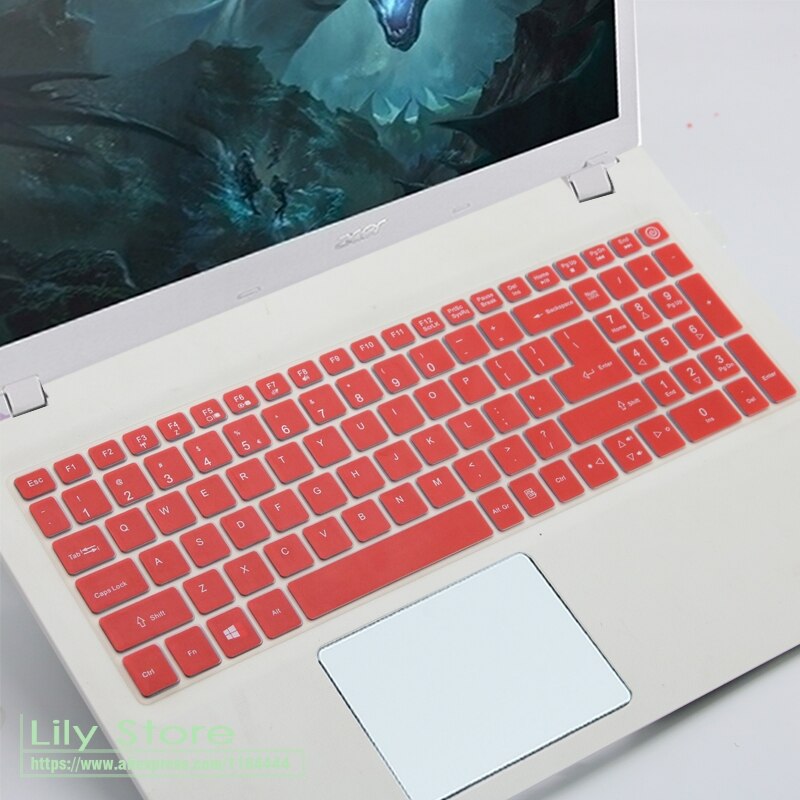 Protection de clavier en Silicone pour Acer Aspire Vn7-792G F15 F5-571 F5-573G / Aspire 3 A315 / Aspire 7 A715 15 17 pouces