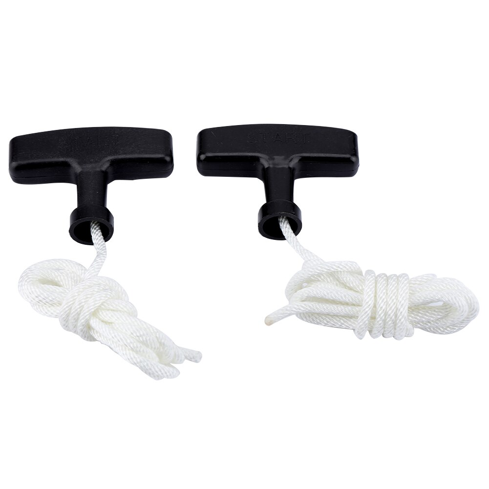 Universal Lawnmower Mower Pull Handle Starter Plastic With Rope Cord for Starter Lawnmowers