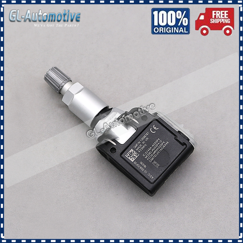 Système de surveillance de la pression des pneus pour Cadillac, 4 pièces, capteur, pour Type de pneus 13598787, ATS, cds, Chevrolet Camaro