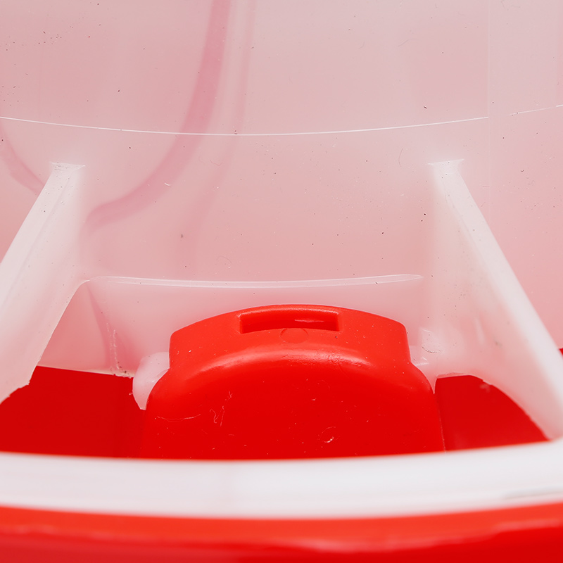 2Pcs/Sets Chicken Feeder Bucket 1/3/6kg Duck Goose Automatic Fodder Barrel Bird Feeding Cup Farm Poultry Feed Tool