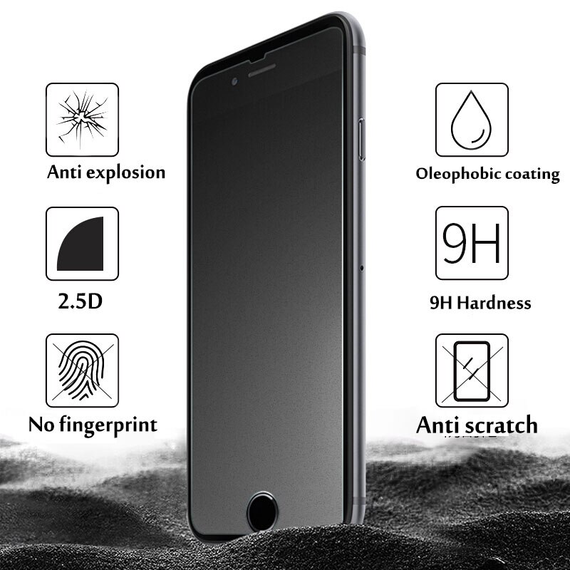 Matte Tempered Glass For Huawei Honor 8X Max 8A 6X Honor 7C Pro 7X 7A Honor 8 lite 9 lite 10 lite Screen Protector Frosted Film