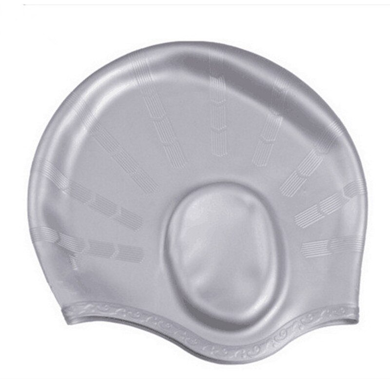Flexibele Plastic Gel Douche Cap Voor Mannen En Vrouwen Geschikt Voor Badmuts Met Lang Haar Waterdichte Zwembad oor Cap