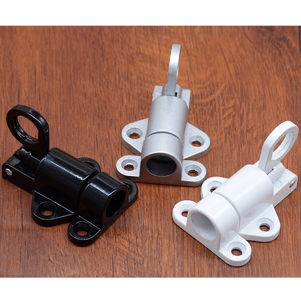 Aluminum Alloy Automatic Window Door Lock Home Office Hotel Gate Aluminum Alloy Spring Bounce Bolt Latch