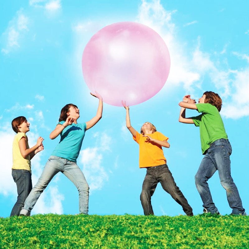 Kinderen Outdoor Zachte Lucht Water Gevuld Bubble Bal Opblazen Ballon Speelgoed Fun Party Game Zomer Cadeau Voor Ouder-kind Interactieve