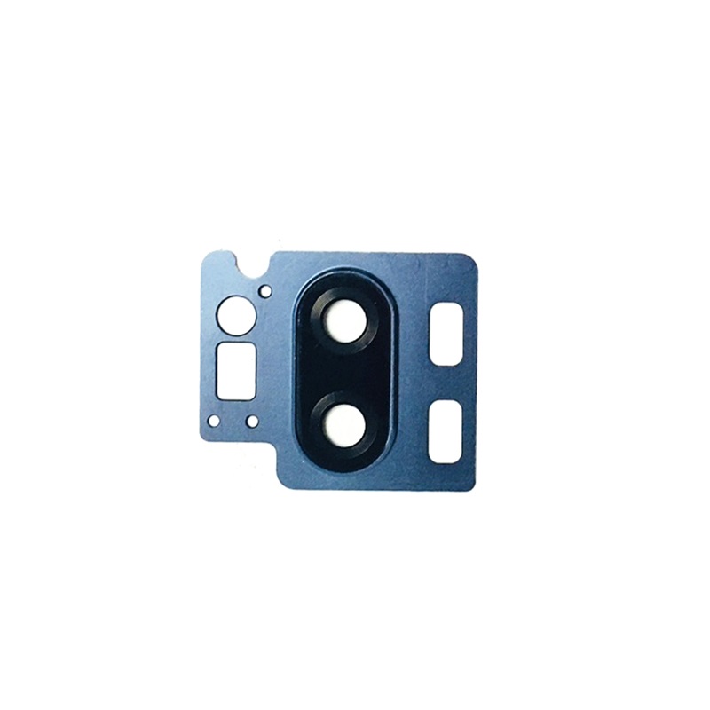 Capa de anel para lentes de câmera traseira com lente de vidro, para lg g7 thinq g710 prata/preto/azul/vermelho