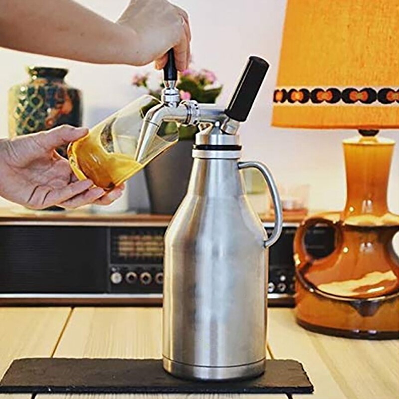 Cerveza casera, café, cerveza negra, grifo de cerveza, barril de nitrógeno y grifo de café Nitro, DIY Kit de cerveza y refresco, bebida