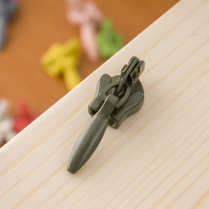 10pcs Invisible Zipper Slider Puller Instant Zipper Repair Kit Replacement For Zipper Head DIY Sewing Clothes TJ8515