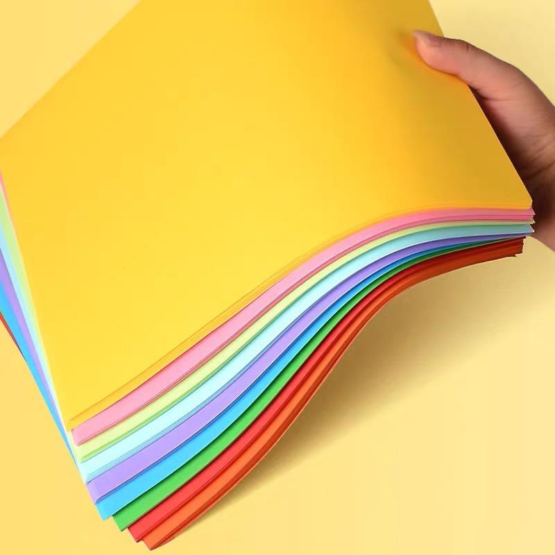50 stück Von Handwerk Papier A4 Größe Farbe Karton Diy Handgemachte Postkarte Schüler Aufkleber freundlicher Hause Schule Handwerk Papier