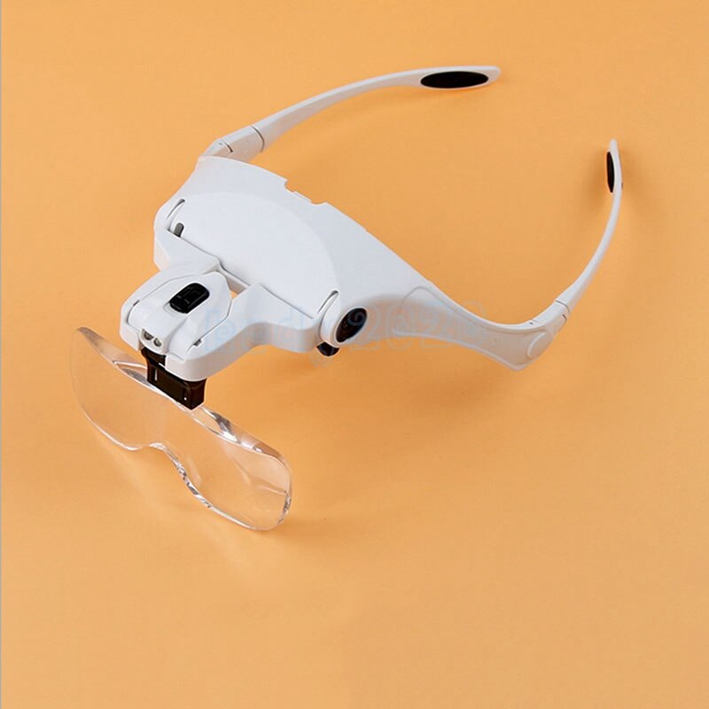 Model Making Tool with A Magnifying Glass with LED Light