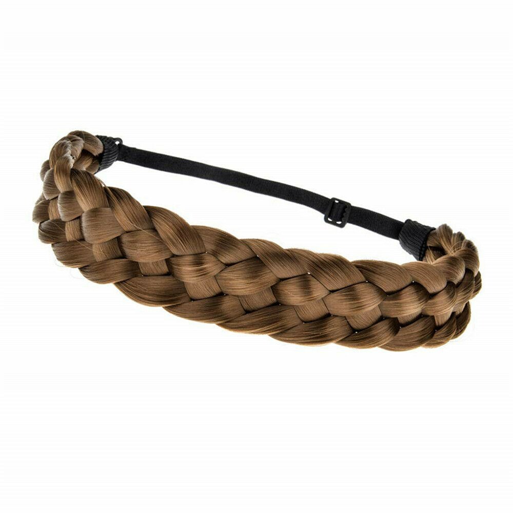 bohème facile à porter bandeaux élastique tressé cheveux bandeau fournitures de mariage accessoires de coiffure outil: 2 30