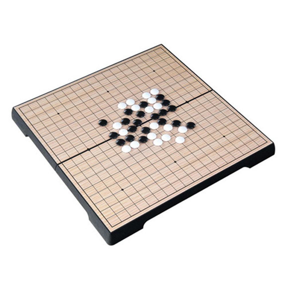 Foldable Magnetic Go Game Board Set Kids Adults Educational Intelligence Toy Parent-Child Interactive Game
