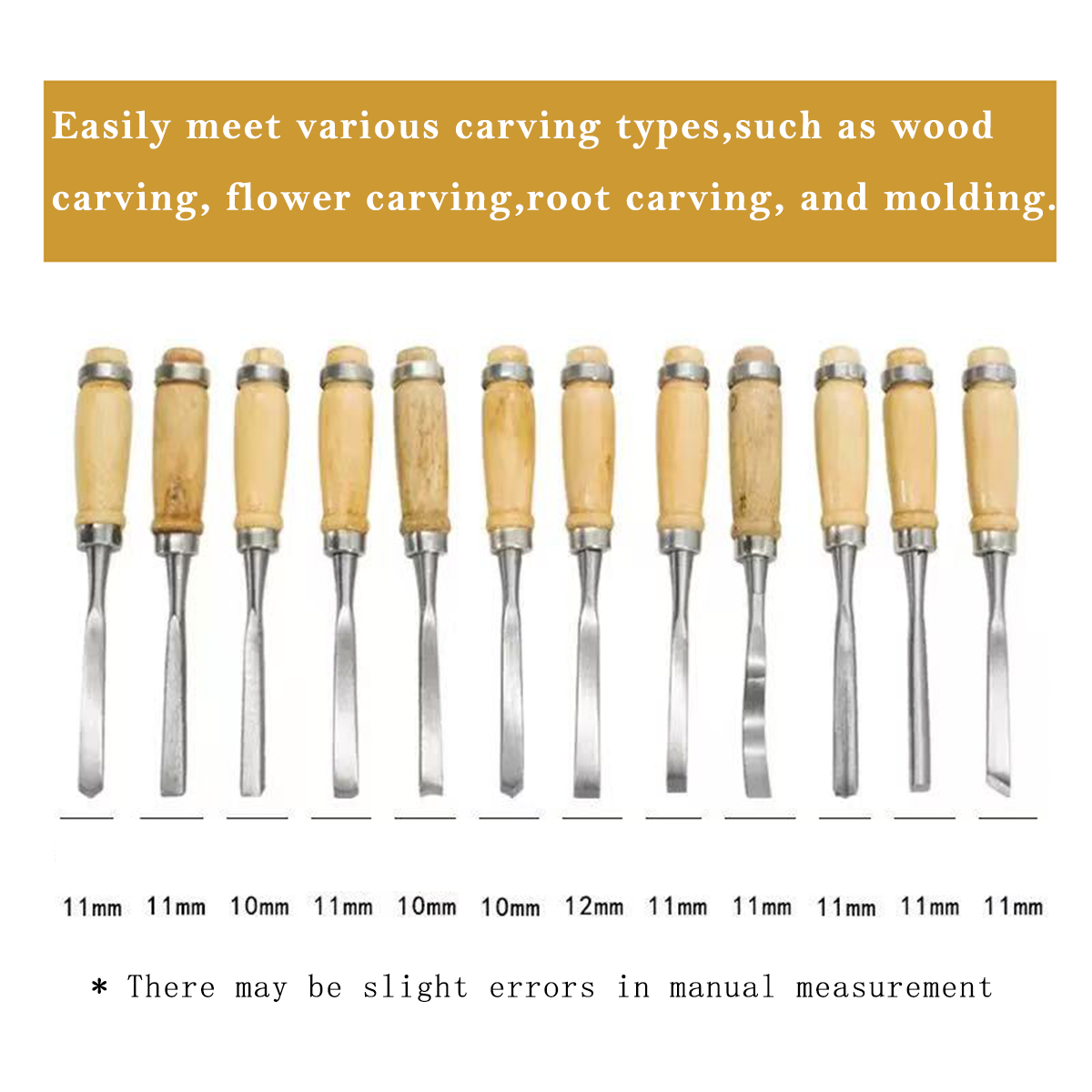 Herramientas de tallado de madera, cinceles de mano, cinceles de mano, juego de cinceles de mano para tallado de madera, herramientas de gubias de torno profesionales para carpintería
