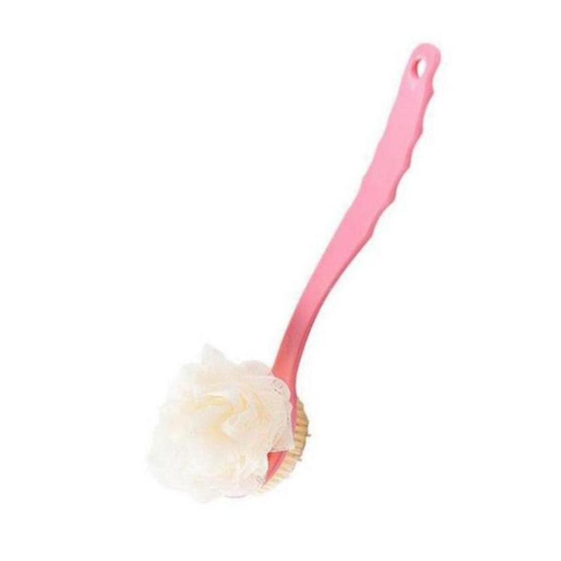 Badborste med krok mjuk silikon baby shower rengöring lera smutsborttagare massage ryggskrubb duschar bubbla giftfria borstar: I