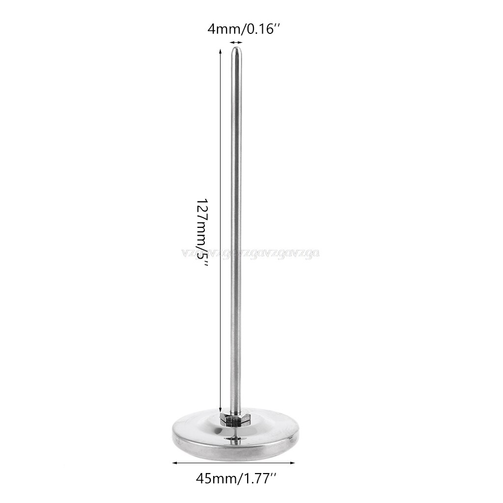 Stainless Steel Thermometer Kitchen Probe 0-120degree Food Tea Water Meat Milk Coffee Foam Temperature Tester J21 20