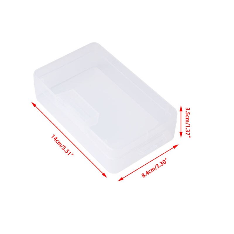 Transparent plastic box Storage Collections Product packaging box dressing case Case G03: 13