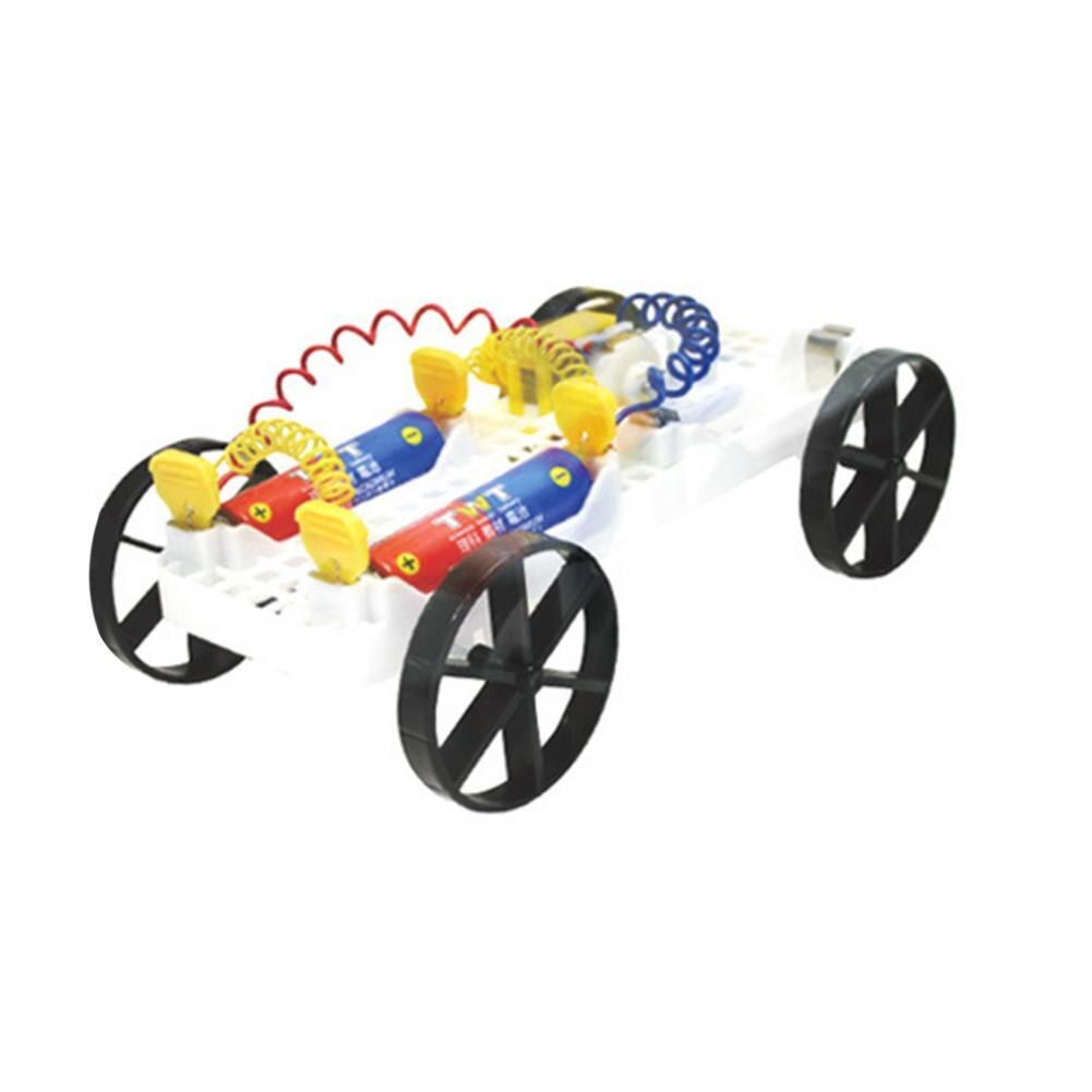 Diy Auto Wetenschappelijk Experiment Model Vreugdevolle Educatief Elektrische Studenten Wetenschap Speelgoed Auto Kid Early Learning Aid Voor Thuis